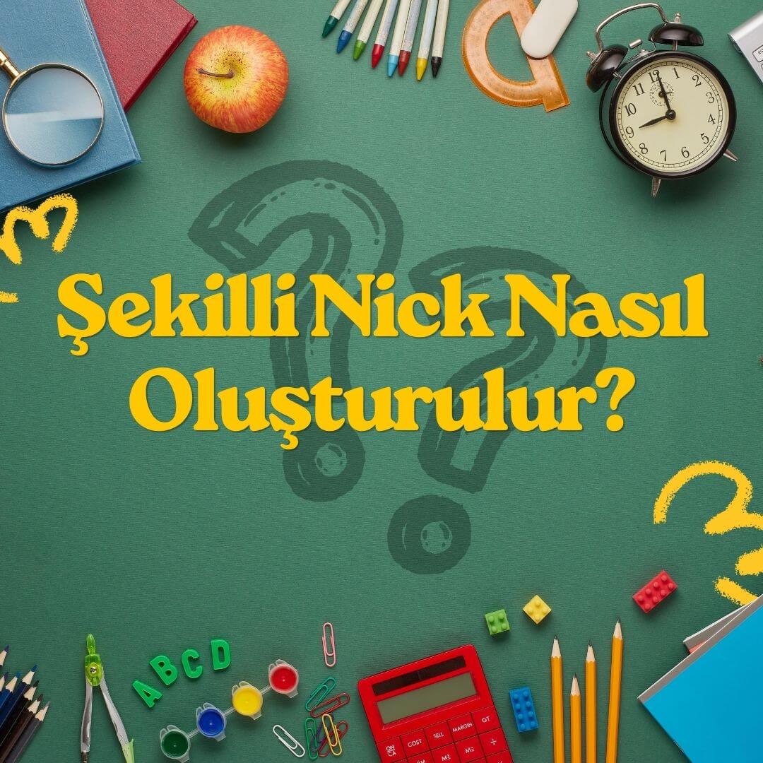 şekilli nick oluştur