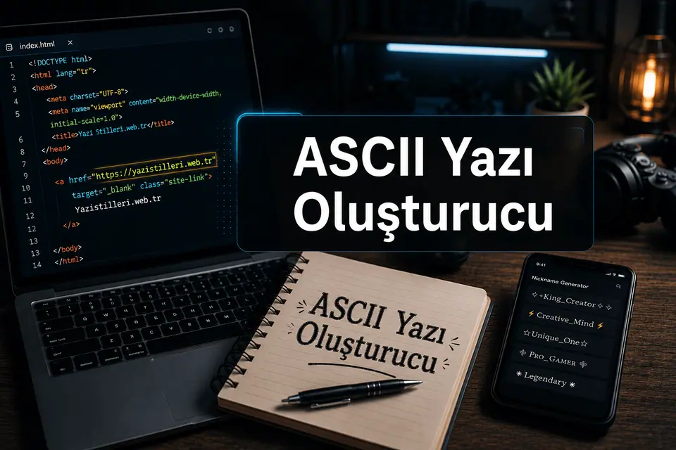 ASCII Yazı Oluşturucu Nasıl Kullanılır?