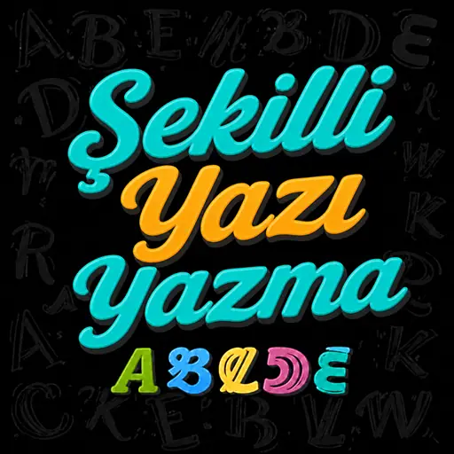Şekilli Yazı Yazma